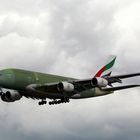  A 380 im Landeanflug