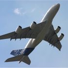 A 380 im Steigflug