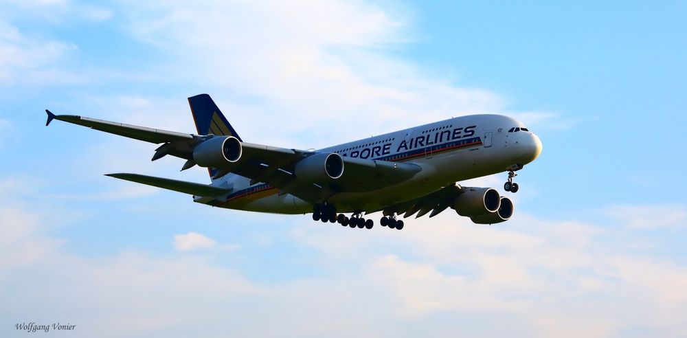 A 380 von Singapore Airlines