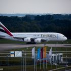 A 380 vor dem Start in MUC