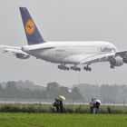 A 380 zu Gast in Linz