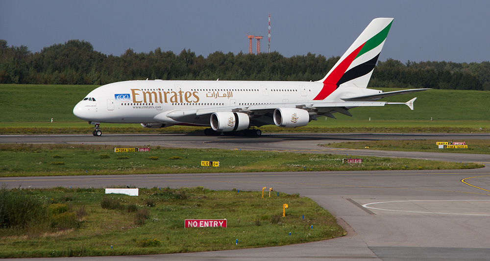 A 380 zum Airport-Geburtstag