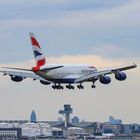 A 380er von British Airways..........