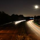 A 42 bei Nacht