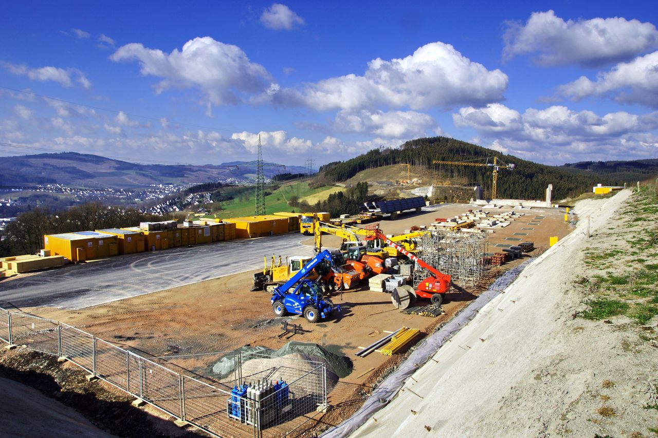 A 46 Baustelle