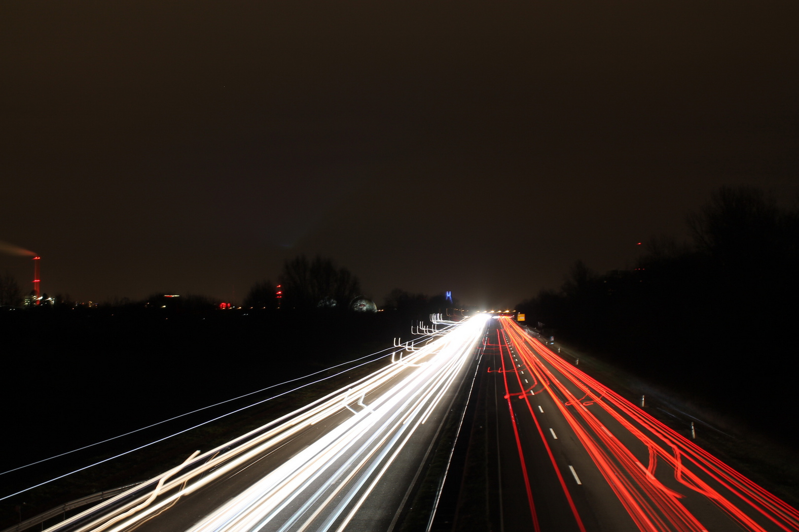 A 650 bei Nacht