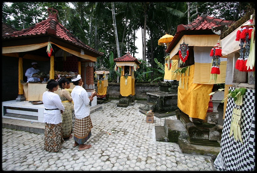 A Balinese ceremony, called upacara