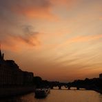 A beautiful  sunset in Paris!