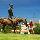 A beer for my horse!,please!