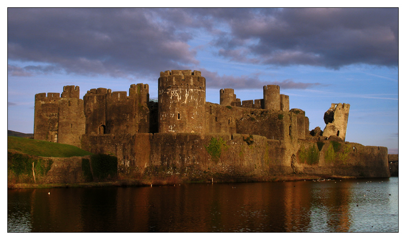 A better view of Caerphilly Castle...now with glasses :-)