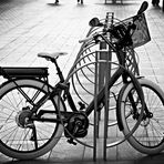 à bicyclette