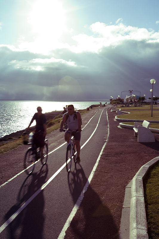 A bicyclettes