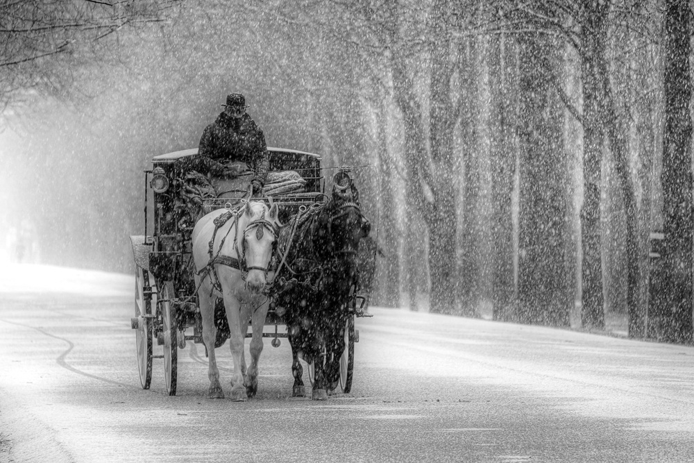 A bisserl Schnee (ein wenig Schnee) 2. Variante