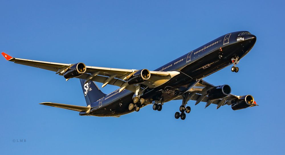 A black Airliner