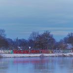 a blood red blue monday