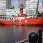 a boat in Liverpool