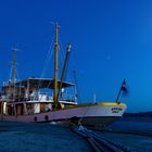 A boat in Moonlight