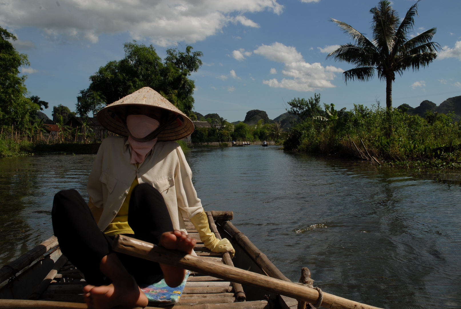 A boat. Vietnam