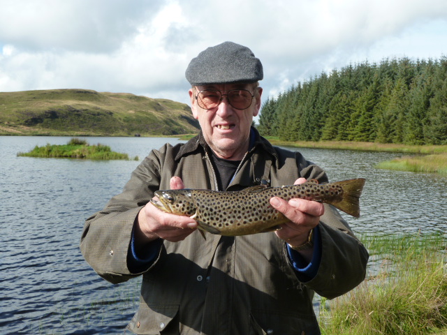 A BONNIE BROWN TROUT FOR TOMORROW'S DINNER