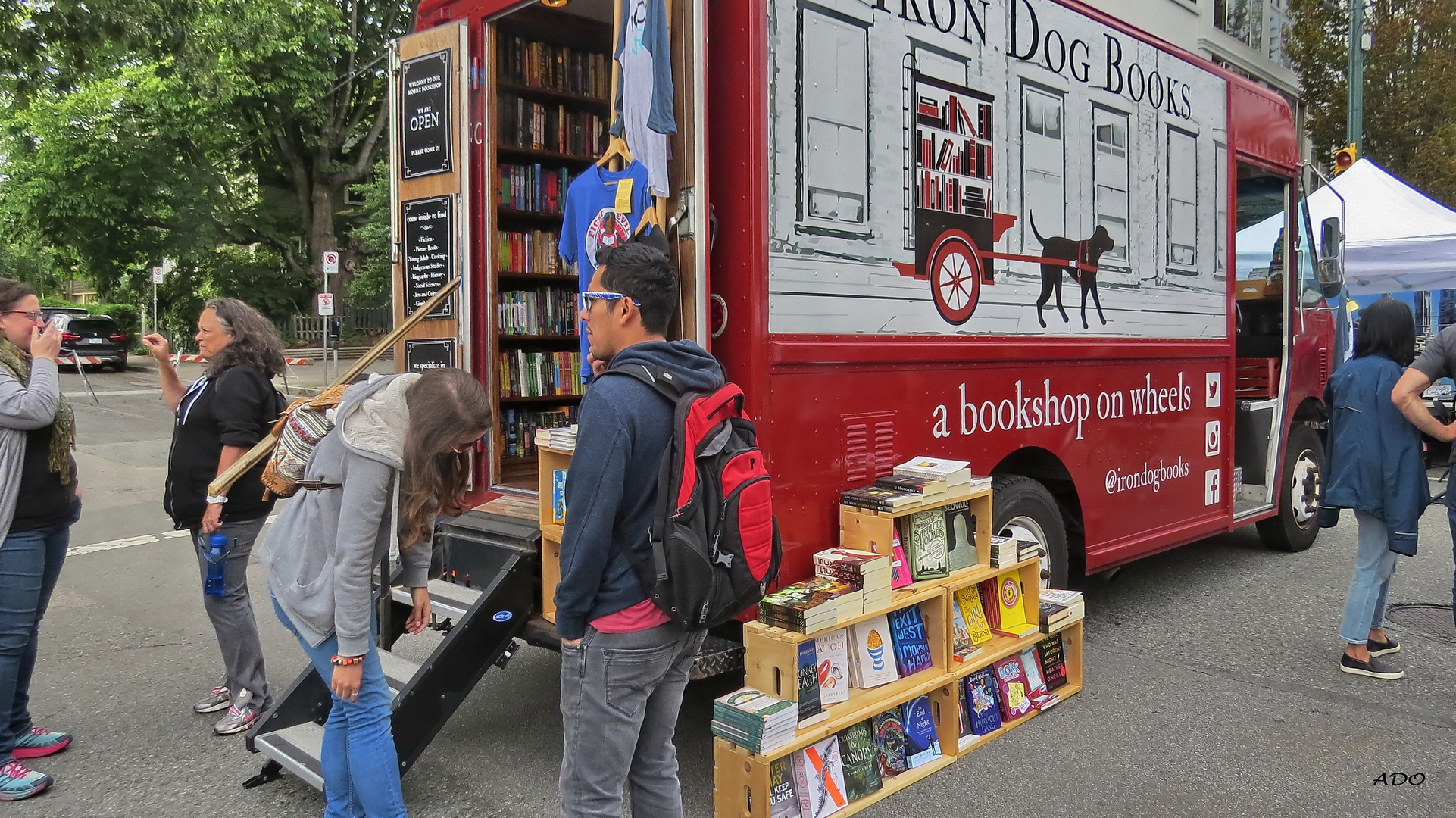 A Bookshop on Wheels