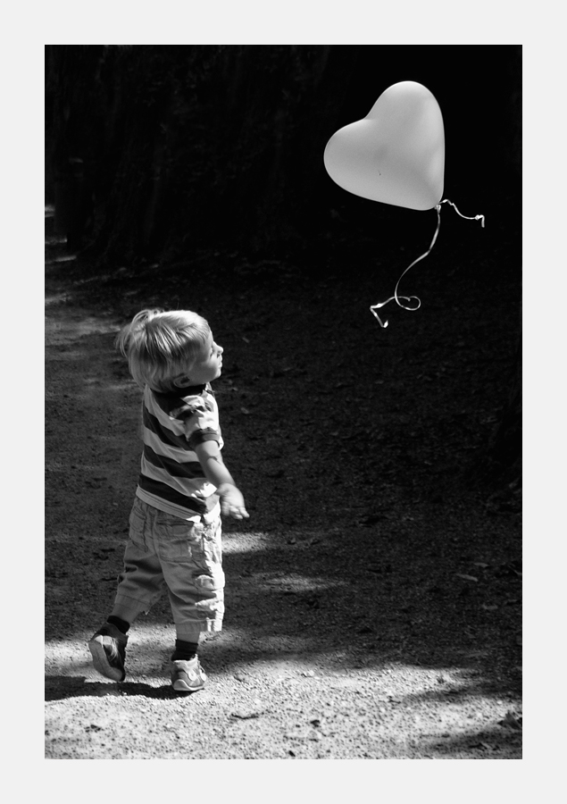A boy and a balloon...