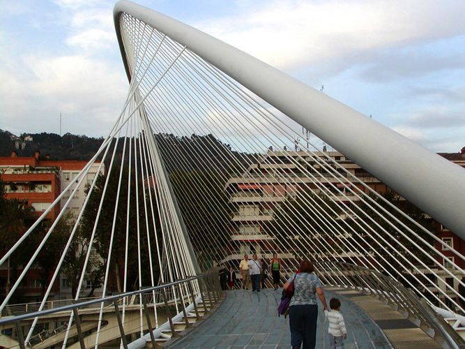 A bridge in Bilbao