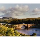 a bridge in the evening light...