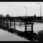 a bridge to Malbork castle