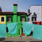  à Burano le jeudi on lave le vert