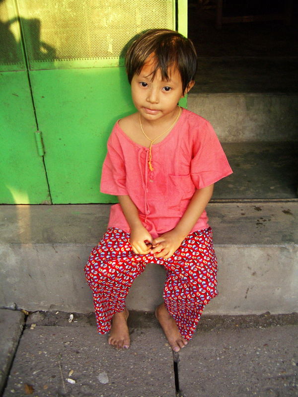 A burmese child