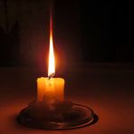 A Candle Burning Brightly