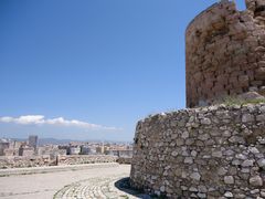 a castle in the middle of the city