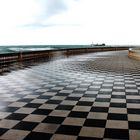 a chessboard on the sea