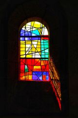 A church window