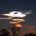 A Cloud after the Spaceshuttle lunch STS 131