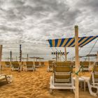 A cloudy day at the beach