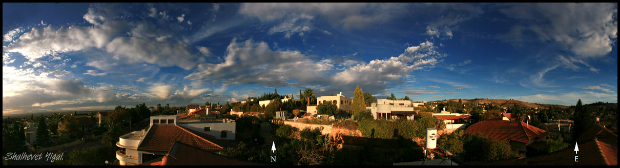 A cloudy day from my roof