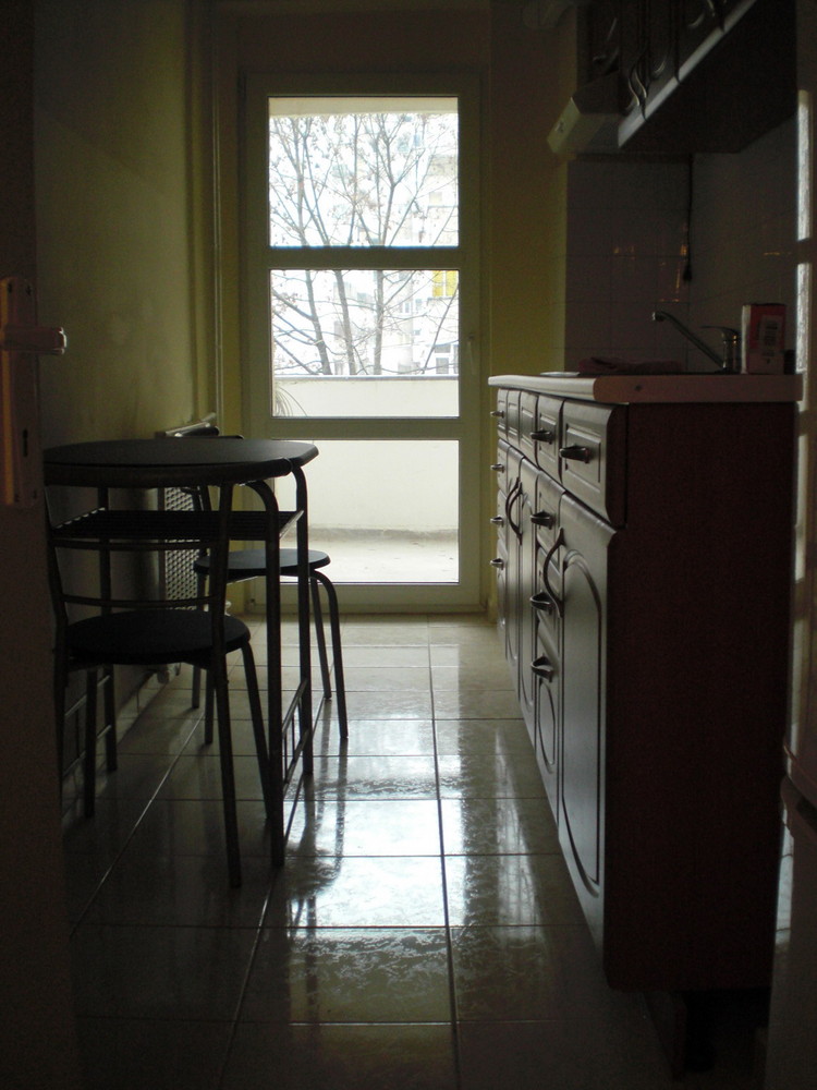 A cloudy day in the kitchen