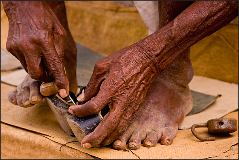 a cobbler in Malavalli