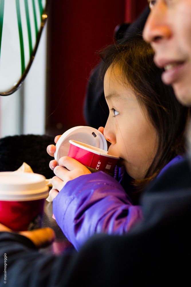 a coffee in starbucks