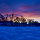 A cold Sunrise in the countryside