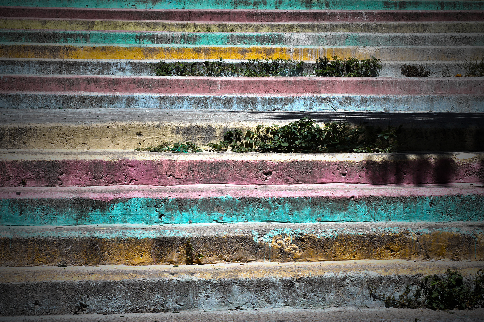 A colorful stairway to Nazareth