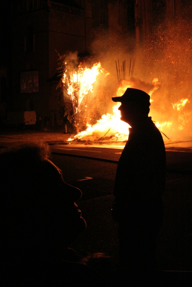 A "contre feu"