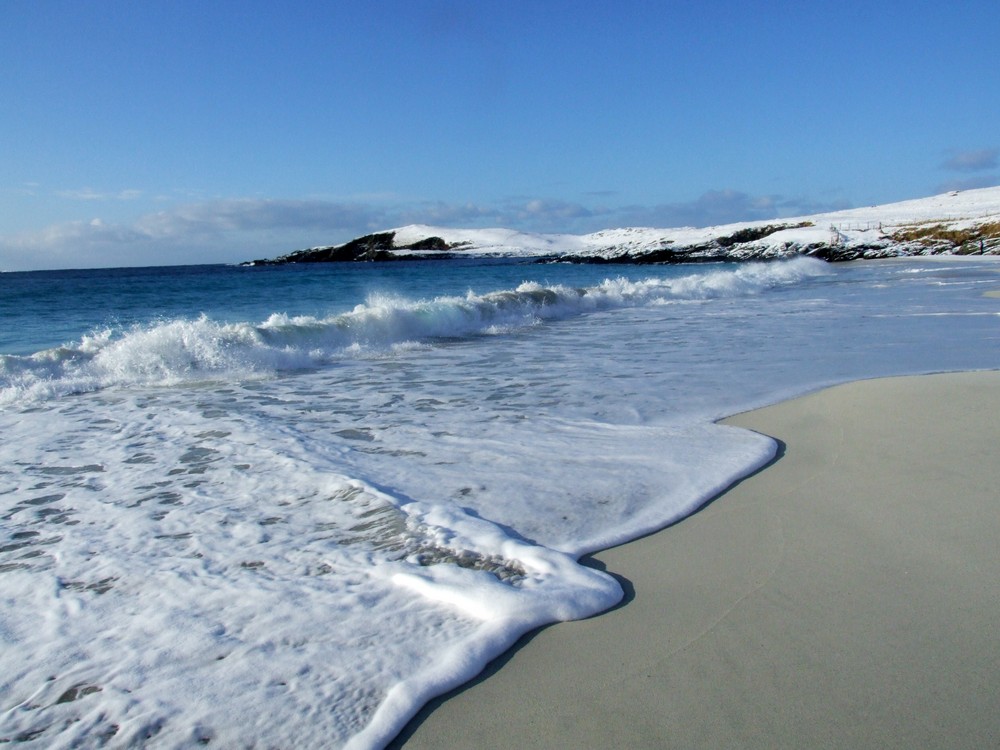 A cool day at the beach