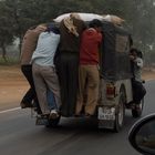 A cost-efficient ride - On the highway through Rajasthan