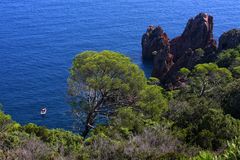 à côte d'Azur