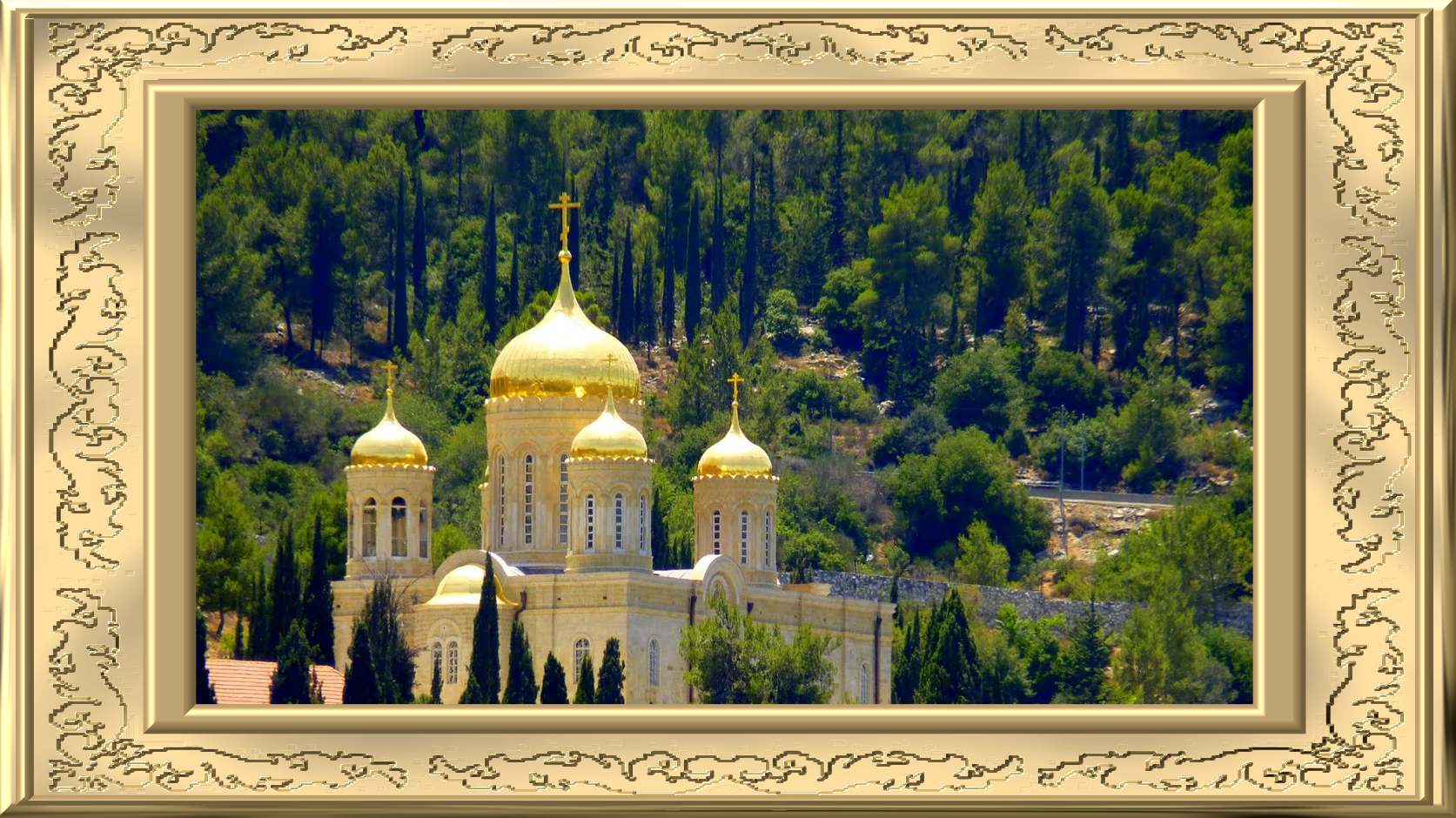 A CRISTIAN CHURCHE IN JERUSALEM EIN KAREM