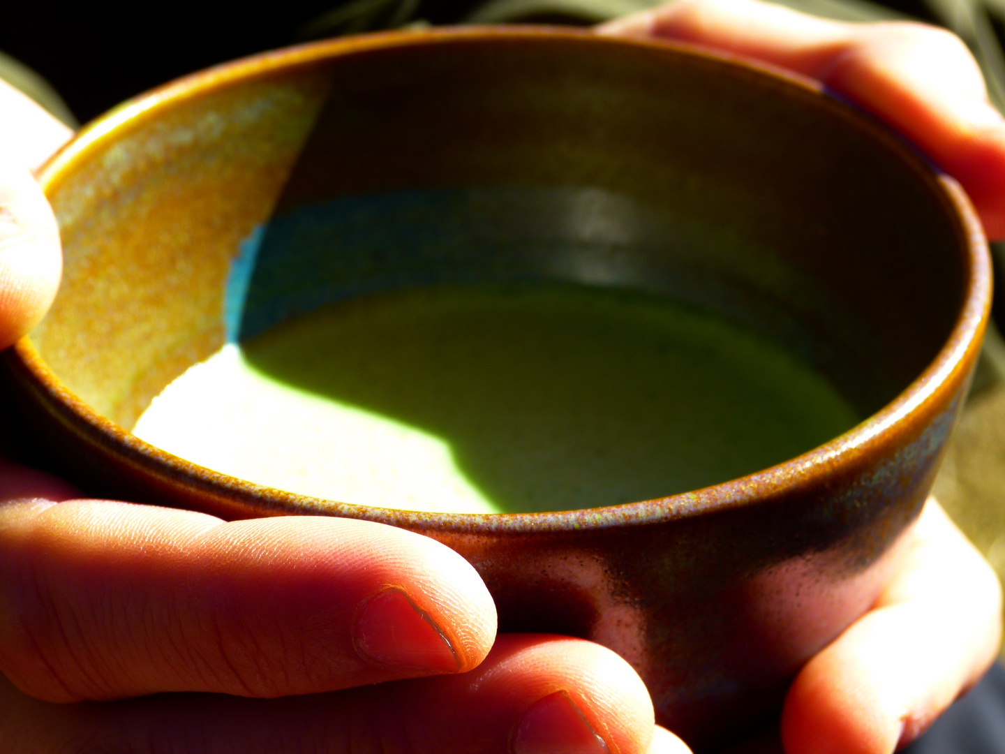 A cup of Matcha