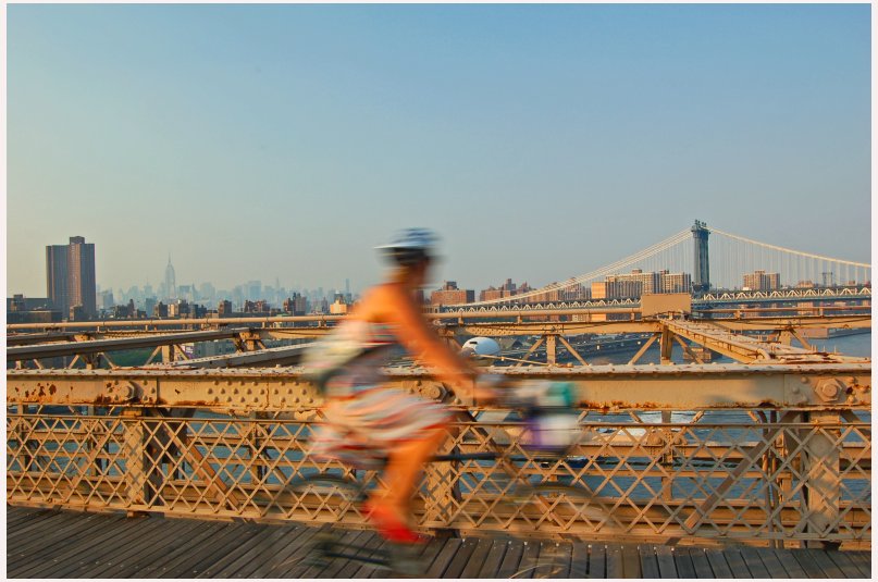 A cyclist