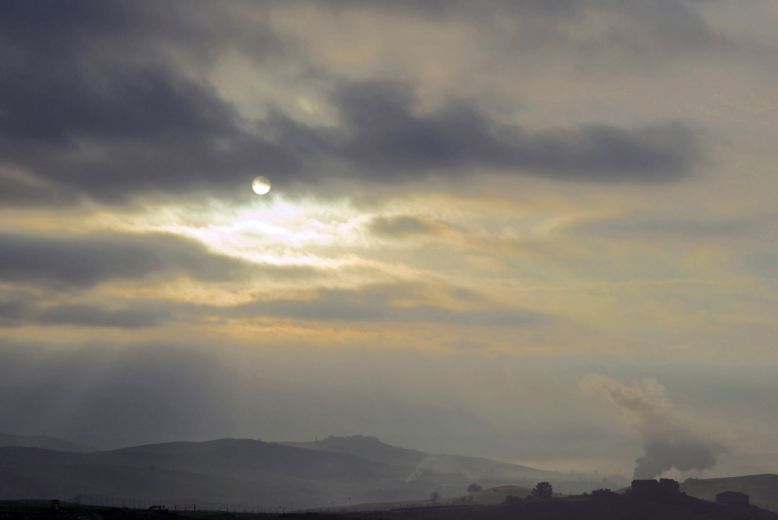 A dawn in Tuscany